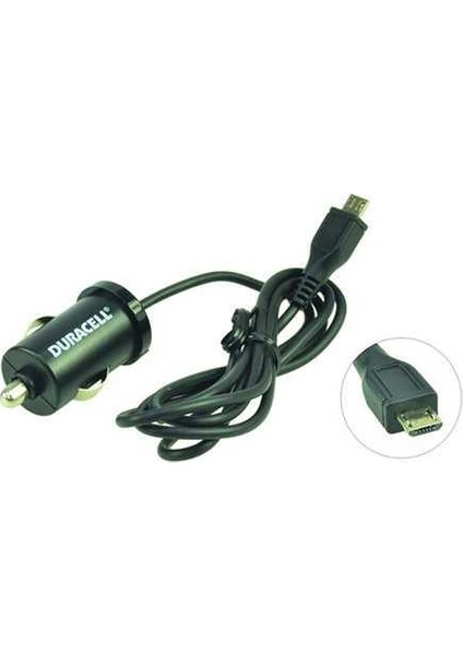 12V Micro USB Telefon Araç Şarjı Siyah DR5005A