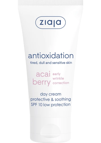 Ziaja Acai Berry Gündüz Kremi Koruyucu ve Yatıştırıcı SPF10 50ML