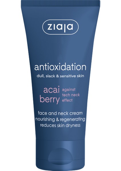 Ziaja Acai Berry Yüz ve Boyun Kremi Besleyici ve Yenileyici 50ML