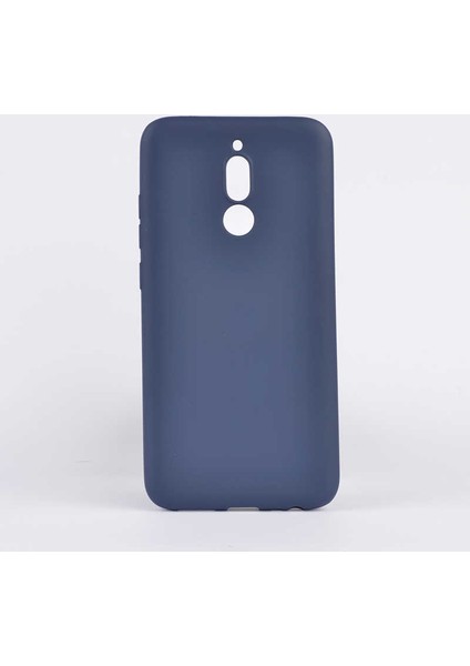 Xiaomi Redmi 8 Kılıf Zore Premier Mat Silikon Kılıf Lacivert