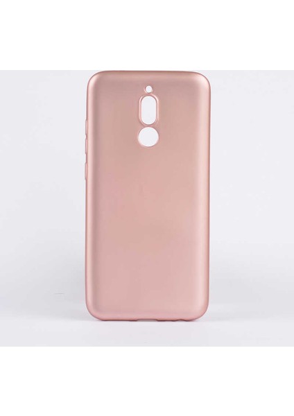 Xiaomi Redmi 8 Kılıf Zore Premier Mat Silikon Kılıf Rose Gold