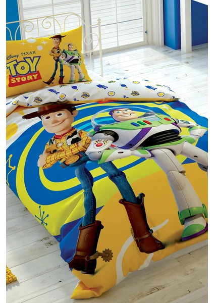 Tek Kişilik Lisanslı Nevresim Takımı-Toy Story 4