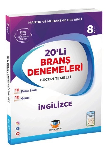 8.Sınıf LGS Ingilizce 20' li Branş Denemeleri