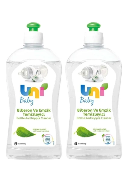 Uni Baby Biberon ve Emzik Temizleyici 500 ml 2'li Set