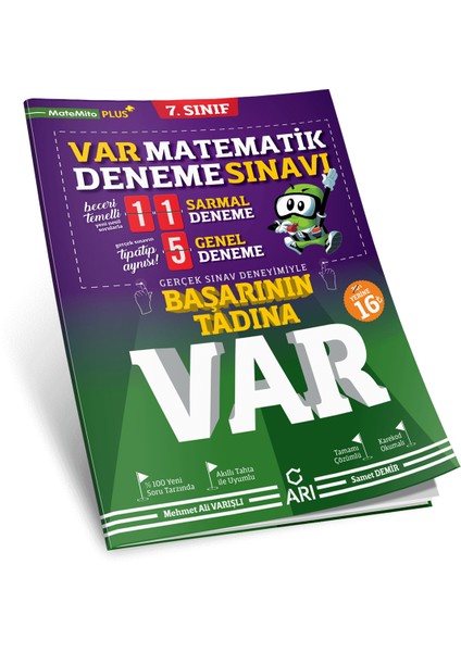 Arı Yayıncılık 7.Sınıf Var Matematik Deneme