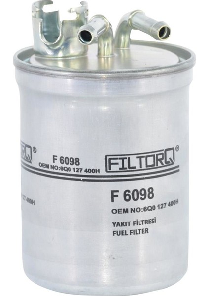 F6098 Volkswagen Polo 1.9tdı 2002-2009 Yakıt Filtresi