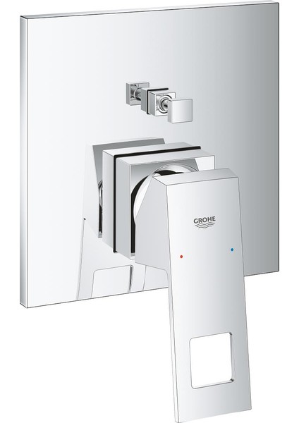 Eurocube Ankastre Banyo Duş Bataryası 2 çıkışlı divertörlü- 24062000