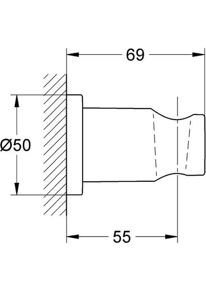 Rainshower® El Duşu Askısı - 27074DL0