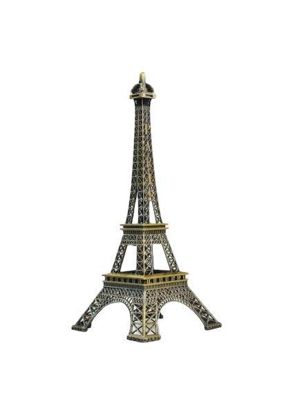 Ramosis Paris Eyfel Kulesi Dekoratif Biblo Dökme Demir Küçük Boy 18 cm