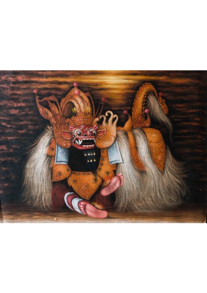 Barong's Spirit Yağlıboya Tablosu