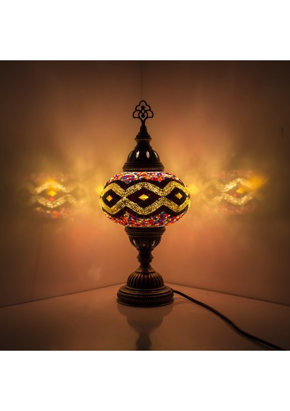 Otantik Mozaik Gece Lambası
