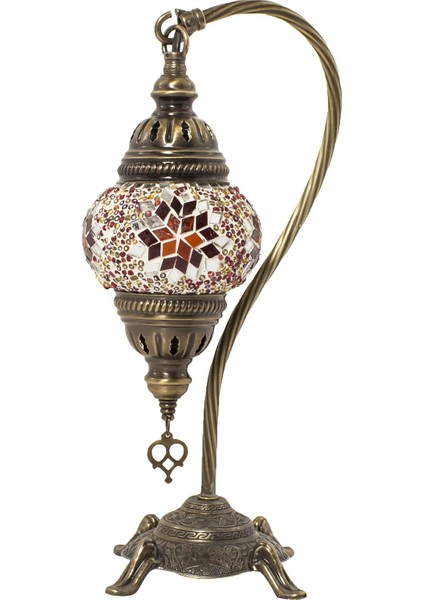Osmanlı Dekoratif Otantik Masa Lambası