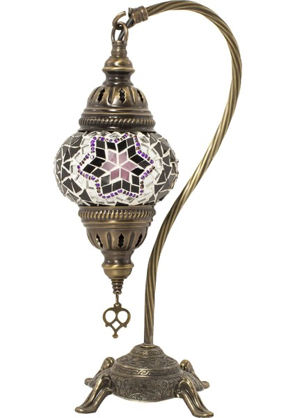 Osmanlı Dekoratif Otantik Masa Lambası