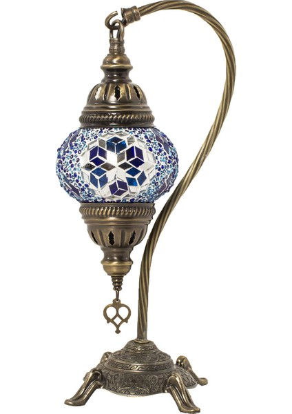 Osmanlı Dekoratif Otantik Masa Lambası