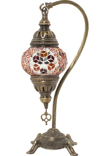Osmanlı Dekoratif Otantik Masa Lambası