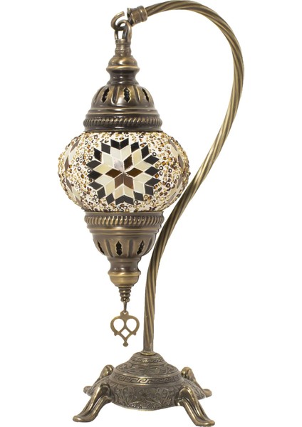 Osmanlı Dekoratif Otantik Masa Lambası