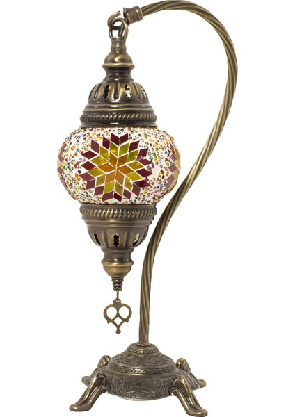 Osmanlı Dekoratif Otantik Masa Lambası
