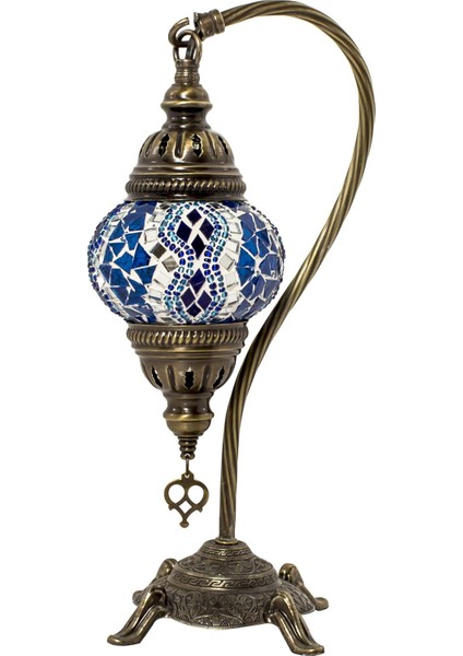 Osmanlı Dekoratif Otantik Masa Lambası