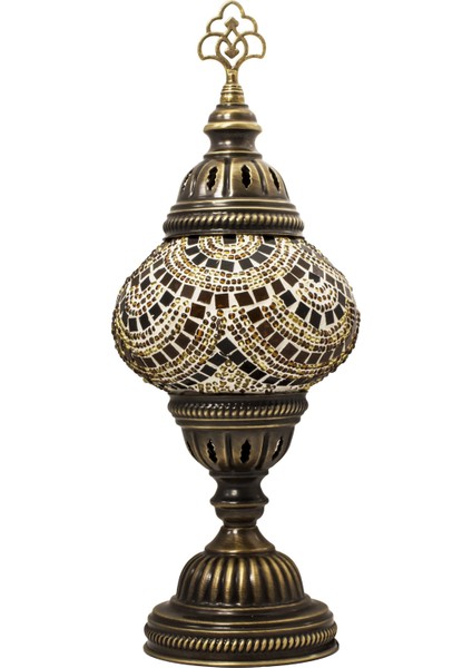 Otantik Mozaik Lamba Masaüstü Lamba Abajur