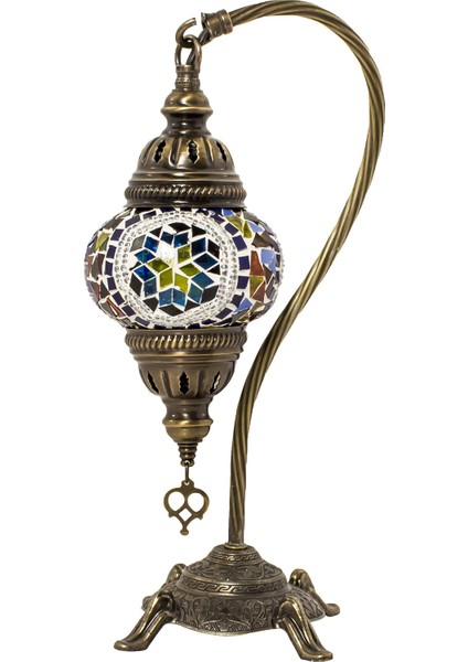 Otantik Mozaik Gece Lambası