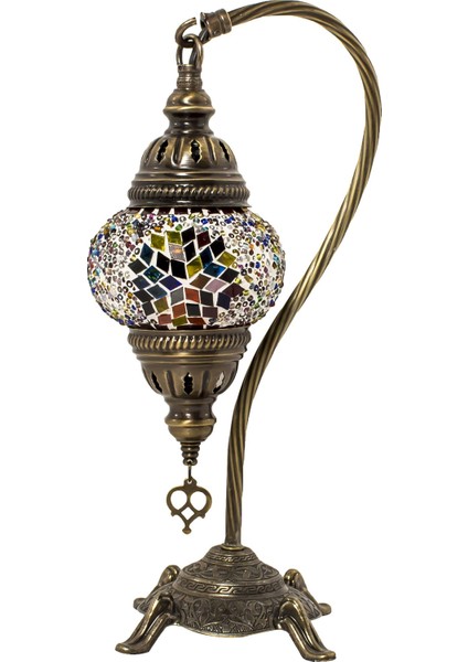 Osmanlı Dekoratif Otantik Masa Lambası
