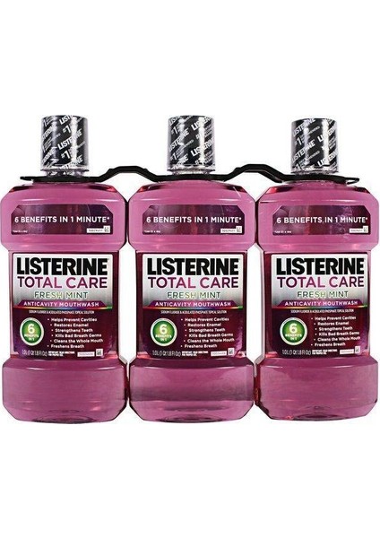 Listerine Total Care 1lt x3