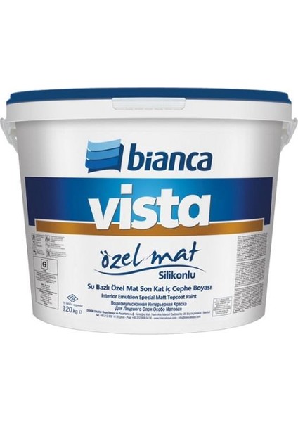 Vista Silikonlu Özel Mat RAL-2206 Kum Beji 3,5 kg
