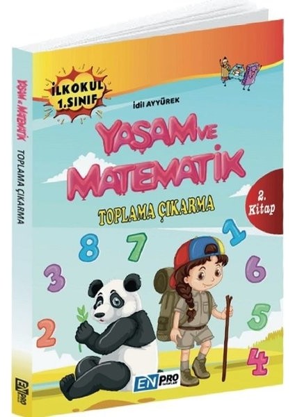 Enpro İlkokul 1. Sınıf 2. Kitap-Toplama Çıkarma-Yaşam Ve Matematik