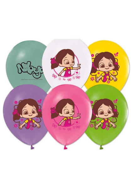 Nioya Bakılı Balon 12 Inch 30 Adet