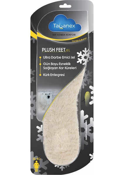 Plush Feet Jel Tabanlık - Kadın fiyatları