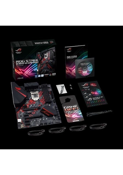 ROG Strix B360-H Gaming 2666MHz DDR4 Soket 1151 ATX Anakart