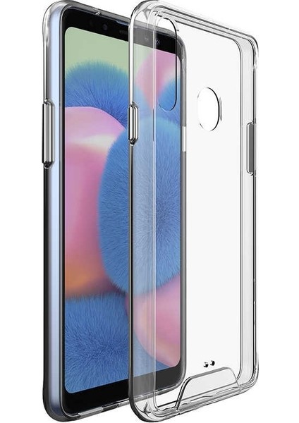 Samsung Galaxy A20s Kılıf Gard Nitro Şeffaf Sert Silikon + Nano Glass Şeffaf modelleri