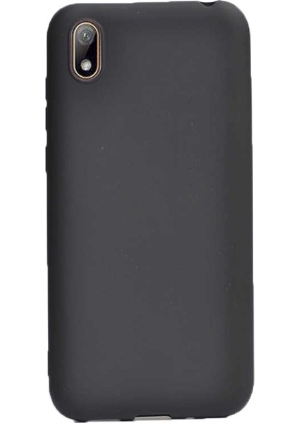 Huawei Y5 2019 Kılıf Premier Silikon Esnek Arka Koruma Siyah