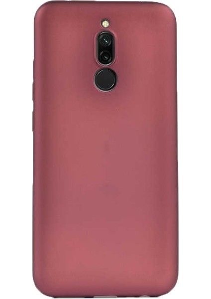 Xiaomi Redmi 8 Kılıf Premier Silikon Esnek Arka Koruma Mürdüm