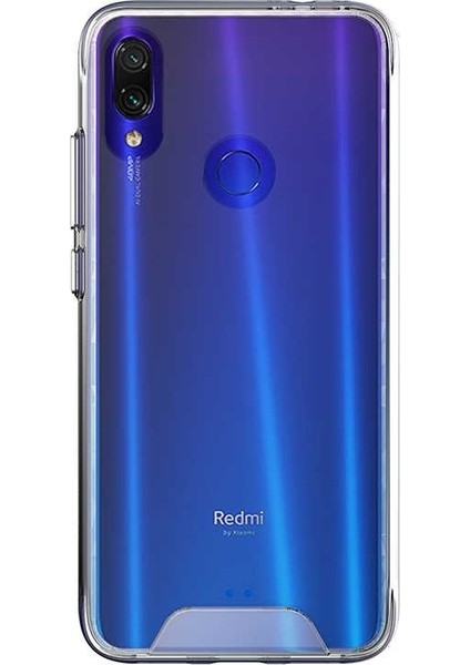 Xiaomi Redmi Note 7 Kılıf Gard Nitro Şeffaf Sert Silikon Şeffaf