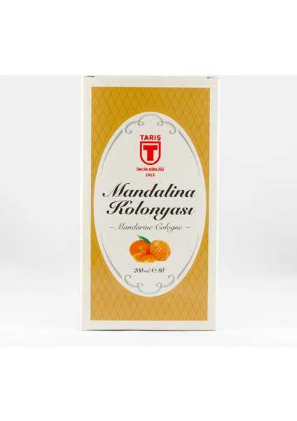 Mandalina Kolonyası 200 ml Vital Home T.e.t.t 20/10/2023