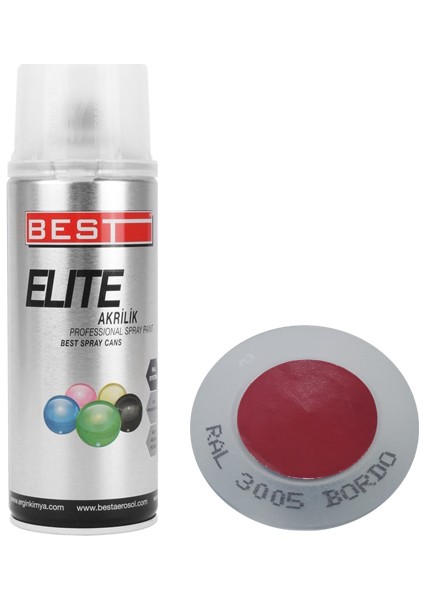 Elite Sprey Boya Ral 3005 Bordo 400ML