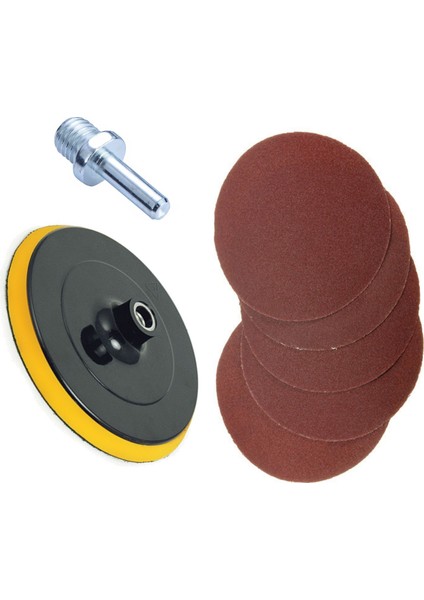 Shop Cırt Tabanlı 115 mm 80 Kum Zımpara Seti