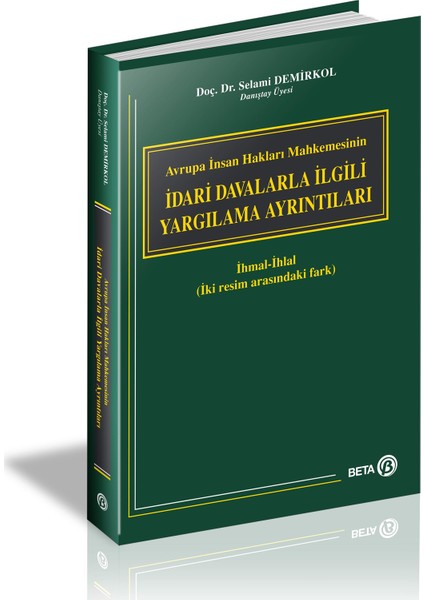 Idari Davalarla Ilgili Yargılama Ayrıntıları - Selami Demirkol