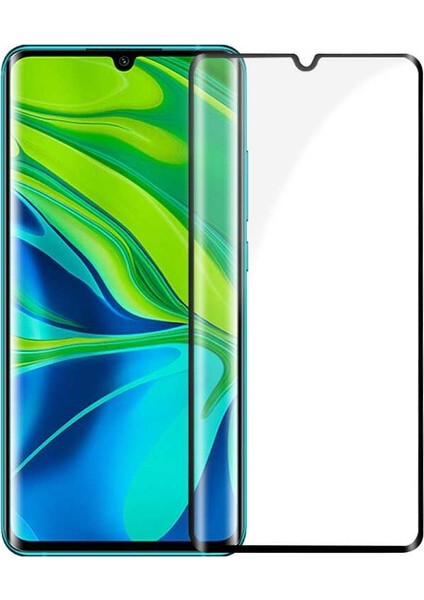 Xiaomi Mi Note 10 Tam Kaplayan Kenarı 5D Cam Ekran Koruyucu