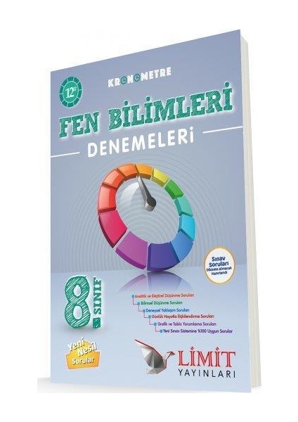 8. Sınıf Fen Bilimleri Kronometre 12'li Denemeleri