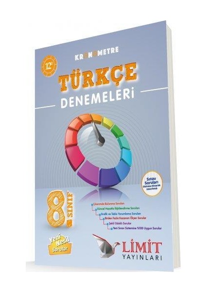8. Sınıf Türkçe Kronometre 12'li Denemeleri
