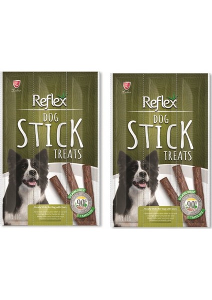 Köpekler İçin Ördekli Ödül Çubuğu 33 g Eko 2'li Paket