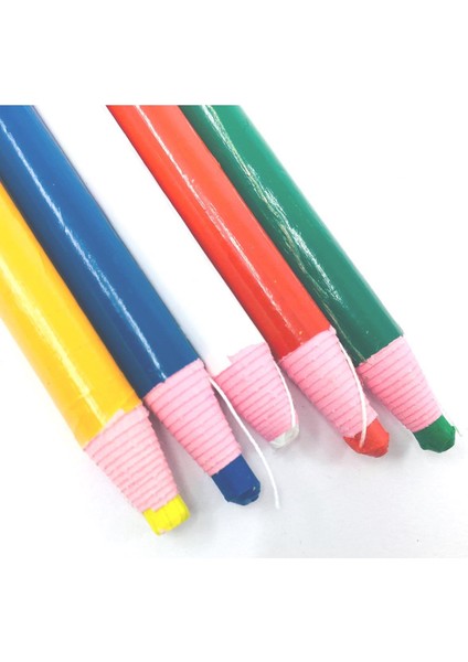 İpli Kalem Gres Mumlu Kalem China Marker Mavi 12'li fırsatları