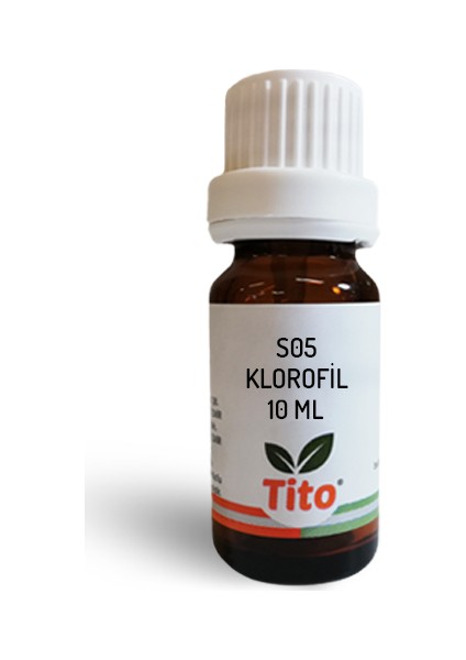 Klorofil Gıda Renklendiricisi Sıvı Suda Çözünür %5'lik 10 gr modelleri