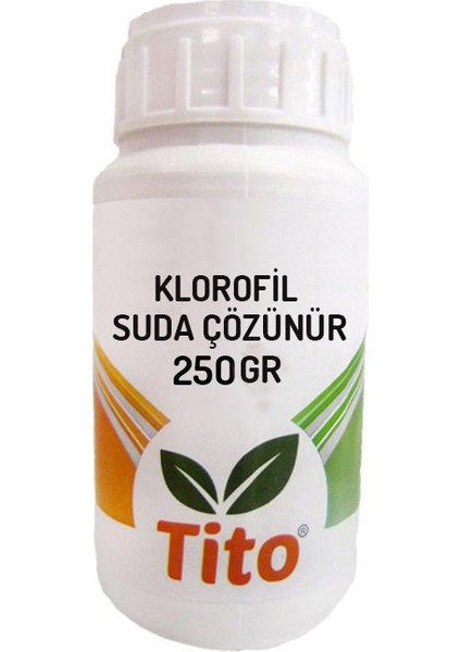 Klorofil Gıda Renklendiricisi Sıvı Suda Çözünür %5'lik 250 gr