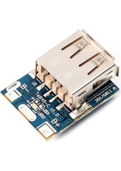 USB Powerbank Pil Şarj Modülü & Dc-Dc Step-Up Voltaj Yükseltici