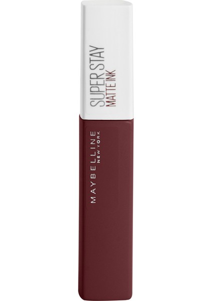 Super Stay Matte Ink Likit Mat Ruj - 112 Composer - Mürdüm/Bordo