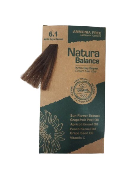 Balance (Krem Saç Boyası) Külü Koyu Kumral 6.1 60ML
