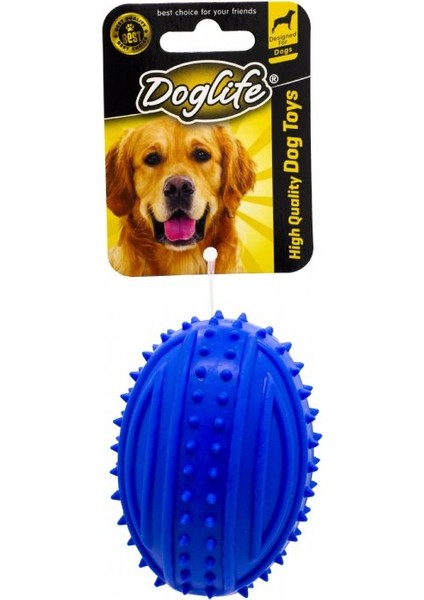 Köpekler İçin Kauçuk Spike Ball Oyuncak